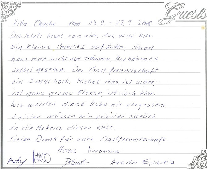 329. Schwendener Family 13Th To 17Th September 2018 Cachee
