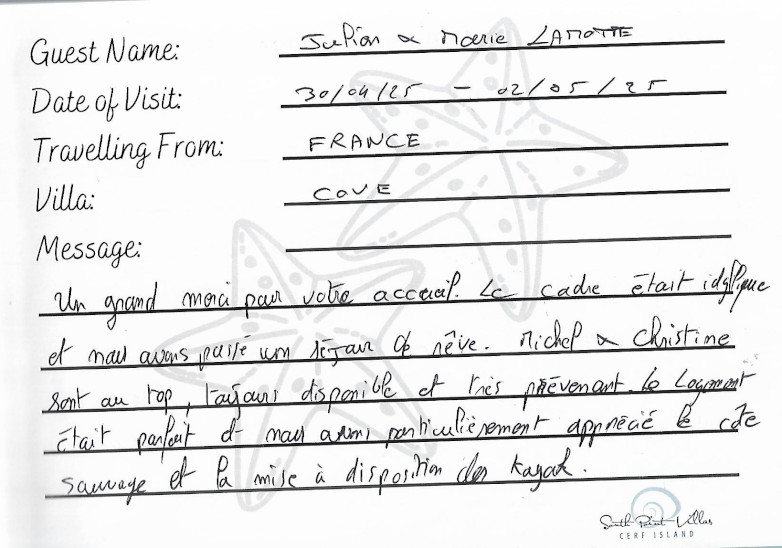 966. Julien Lamonte; 29Th April To 2Nd May 2025 Cove