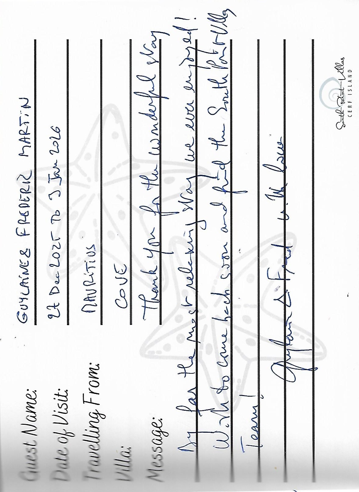 Guylaine Frederic Martin