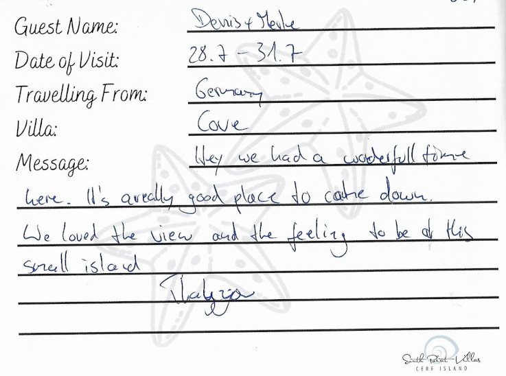 857. Denis & Marie Mollerd; 28Th To 31St July 2024 Cove