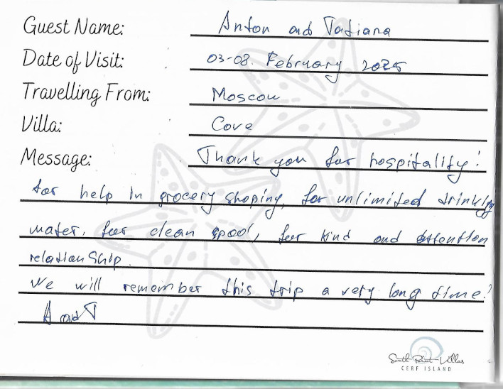 934. Tatiana Antonova; 3Rd To 8Th February 2025 Cove